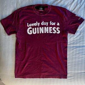 Lovely day for a Guinness T-Shirt, Size M